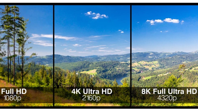 Full HD, 4K of 8K resolutie?