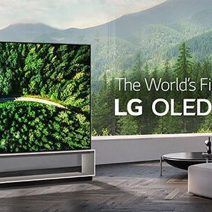 8K resolutie LG OLED tv