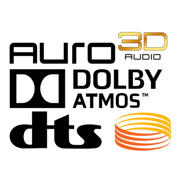 Dolby Atmos - DTS:X - Auro 3D