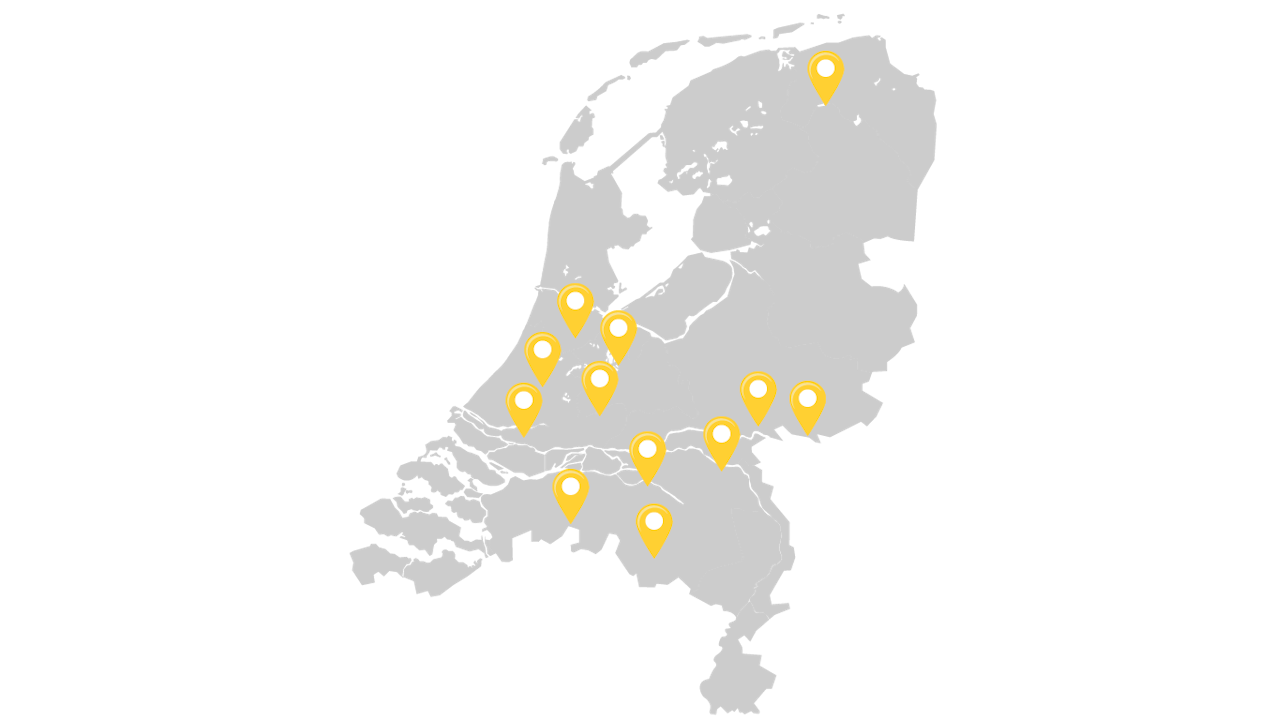 12 winkels in nederland