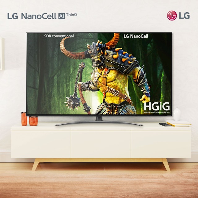LG NANO816 NanoCell tv gamefuncties LG